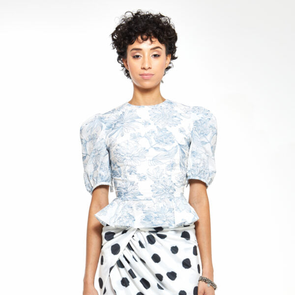 Addie | Puffed Sleeve Blouse