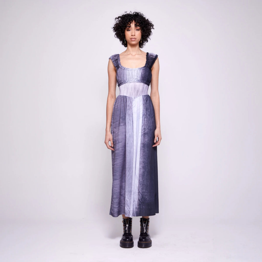 Anthea | Ombre Heroine Dress – Gradient of Grey