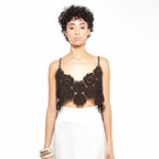 Anya | Crochet Flower Cropped Cami
