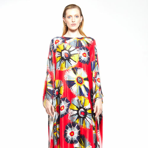 Archie | Wide Long Sleeve Kaftan Dress