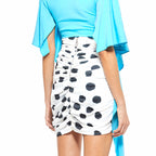 Avi | Ruched Mini Skirt