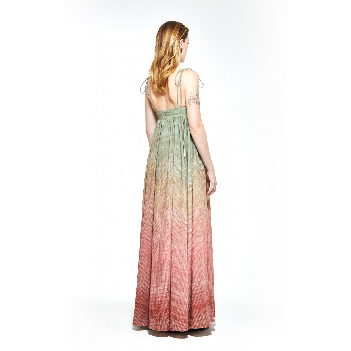 Daffodil | Empire Waist Flowing Dress