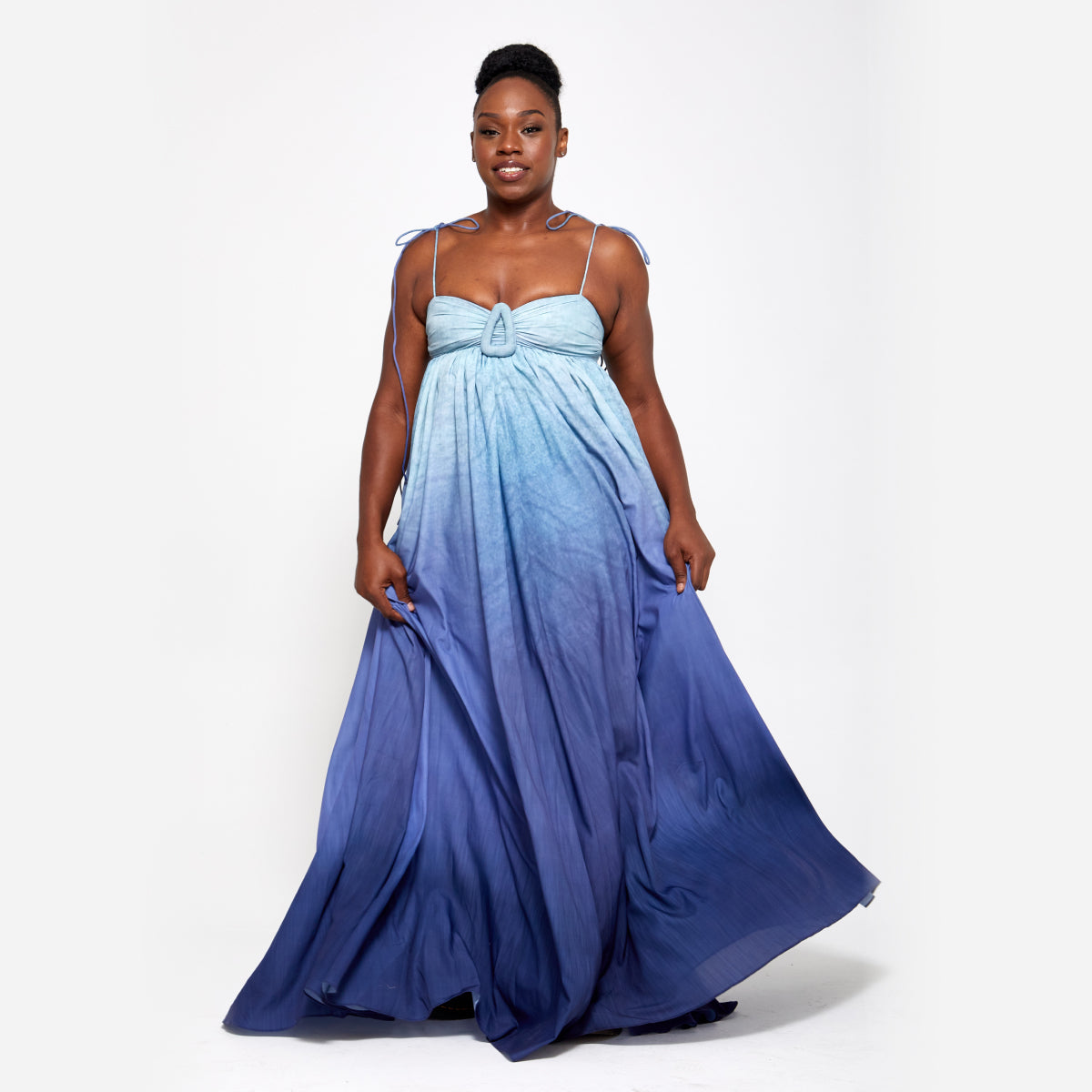 Daffodil | Empire Waist Flowing Dress