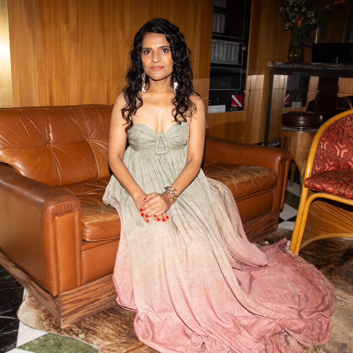 Daffodil | Empire Waist Flowing Dress