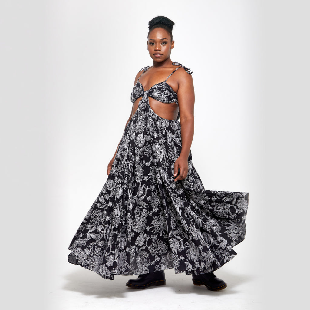 Daisy | Cutout Top Midi Dress