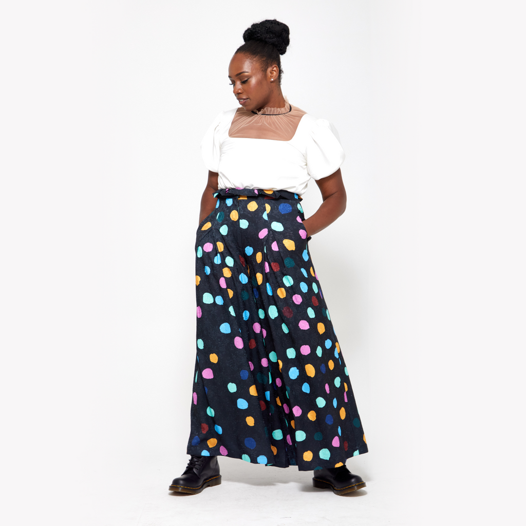 Harmony | Polka Dot Palazzo Pants