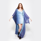 Lilac | Wide Sleeved Drawstring Duster