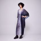 Lilac | Wide Sleeved Drawstring Duster