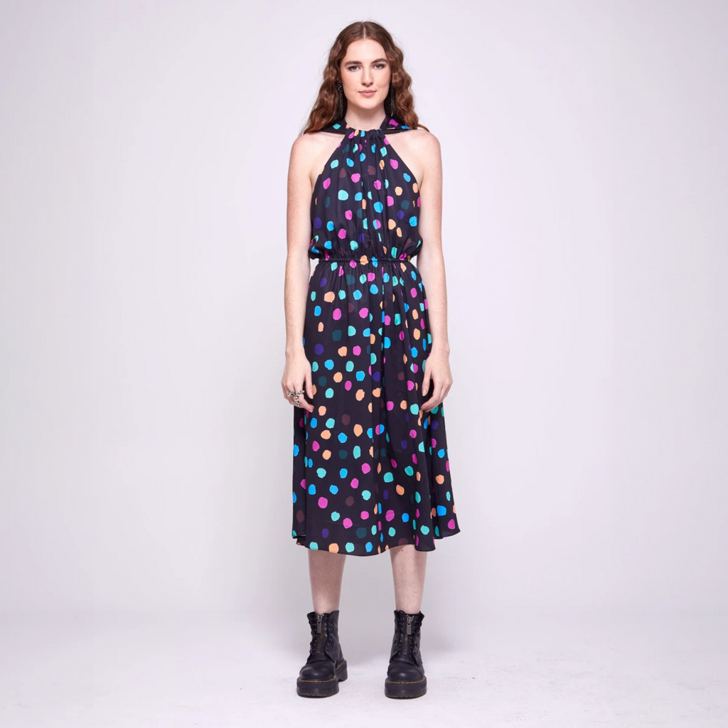 Magnolia | Halter Neck Midi Dress