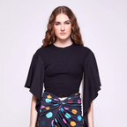 Orchid | Angel Wrap Sleeve Top