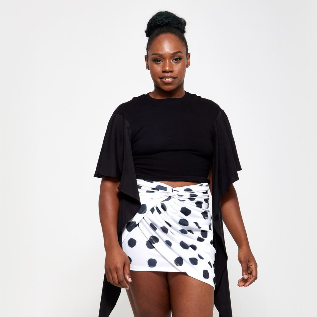 Orchid | Angel Wrap Sleeve Top