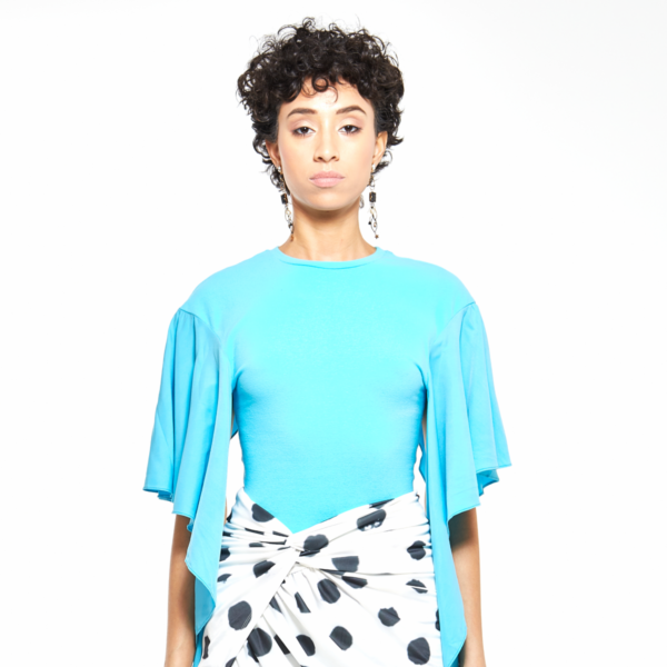 Orchid | Angel Wrap Sleeve Top