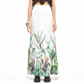 Zinnia | Garden Print Maxi Skirt