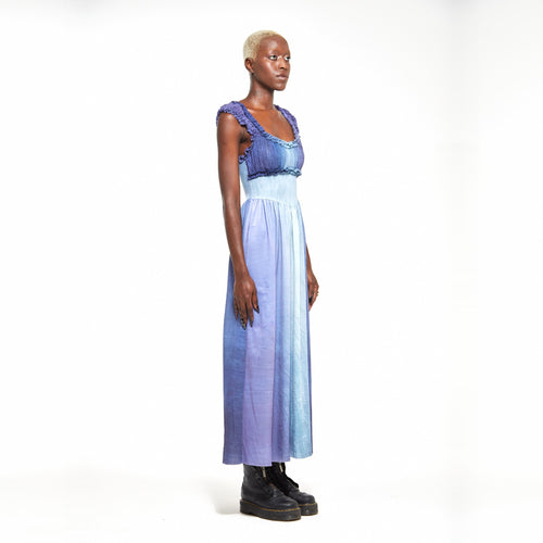 Anthea | Ombre Heroine Dress – Gradient of Blue