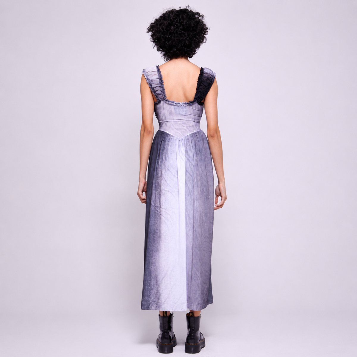 Anthea | Ombre Heroine Dress – Gradient of Grey