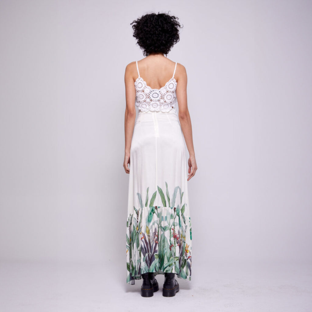 Anya | Crochet Flower Cropped Cami