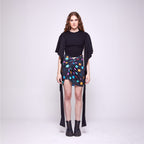 Avi | Ruched Mini Skirt